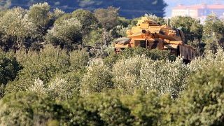 Afrin'de tanka saldırı