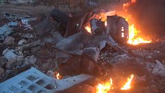 Russia strikes back after warplane is downed in Syria