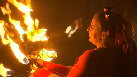 İngiltere'de Ateş Festivali 