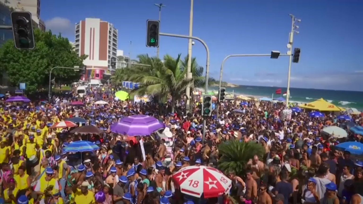 A festa do Carnaval no Rio de Janeiro e em Veneza