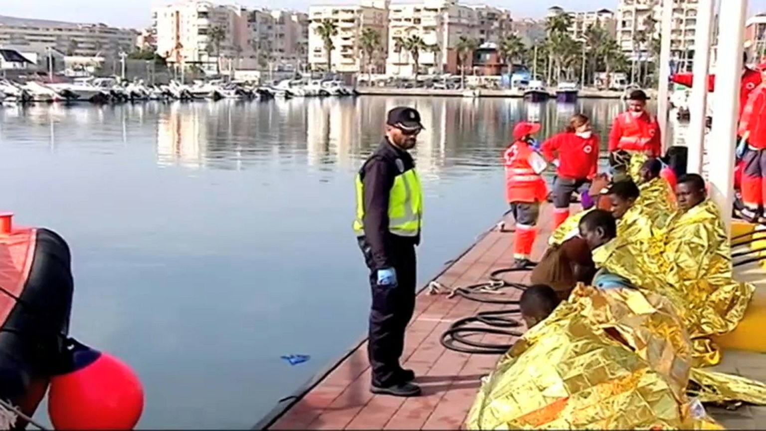 Melilla: resgatados cadáveres de migrantes 