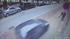 Yahudi aileyi ezme girişiminde bulunan sürücü yakalandı