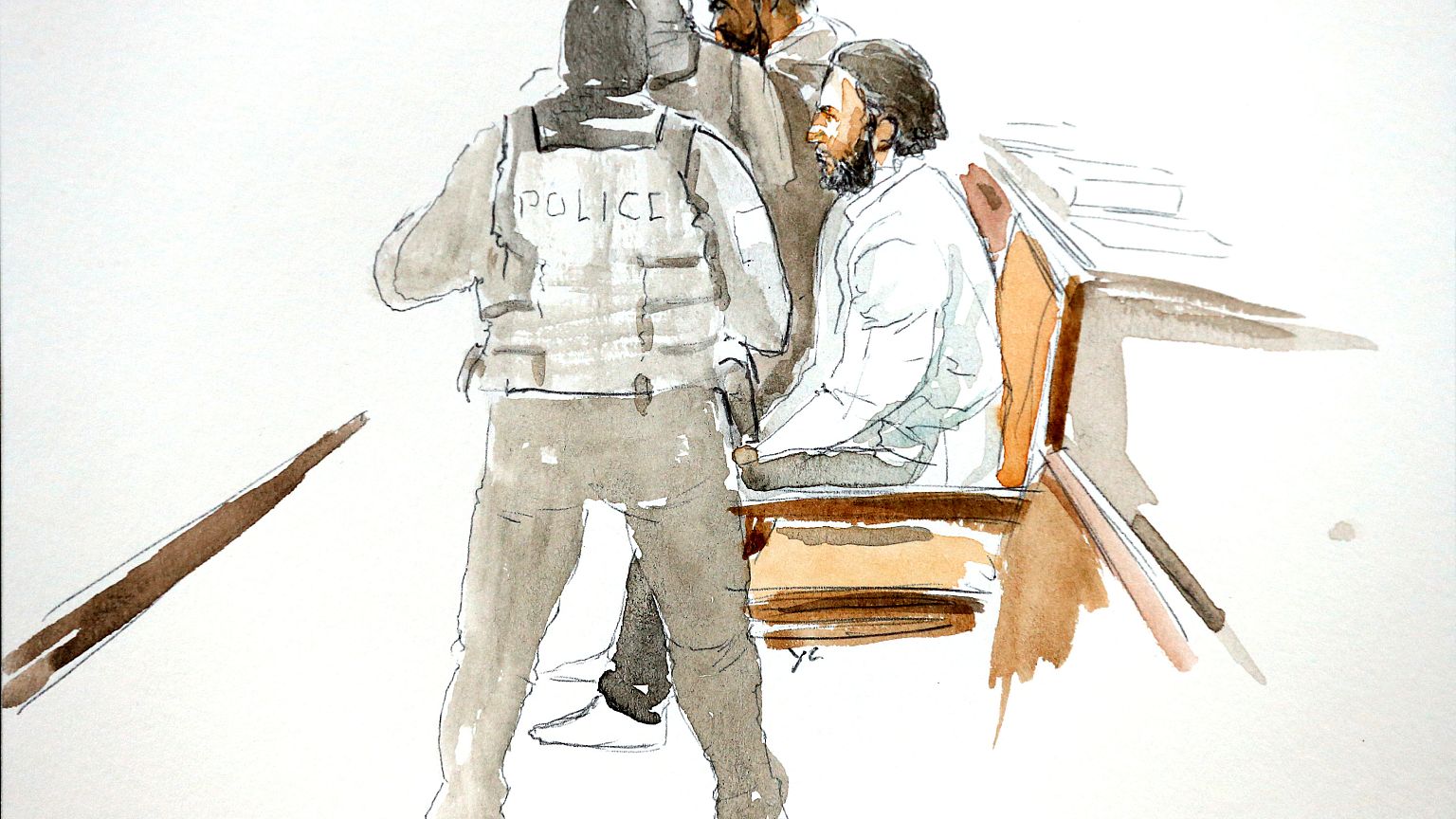 Paris attack suspect faces trial in Brussels 