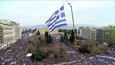 Greeks rally over Macedonia name dispute