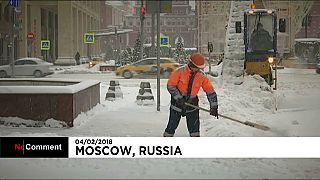 Il a (énormément) neigé à Moscou