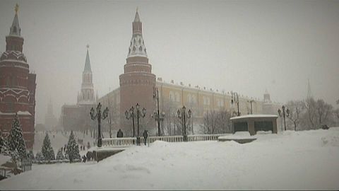 Москва под снегом 