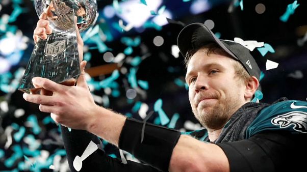 Les Eagles de Philadelphie vainqueurs du Super Bowl, une première! Les Eagles de Philadelphie vainqueurs du Super Bowl, une première!