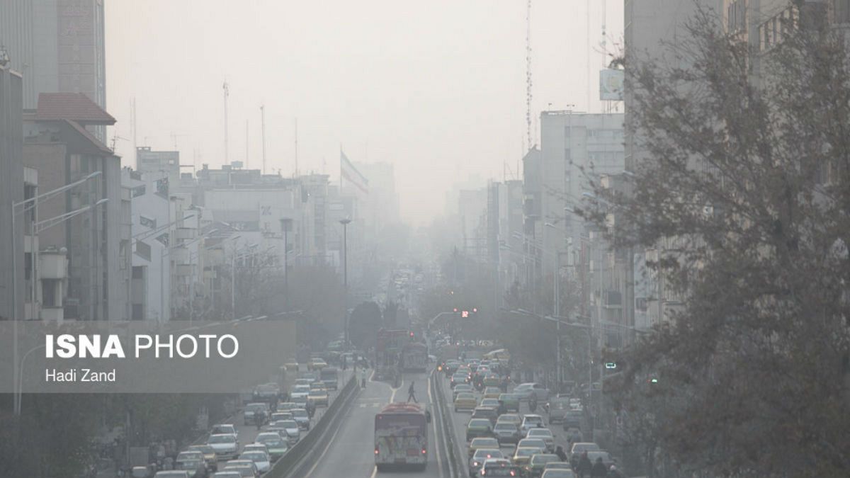 آلودگی هوا سال گذشته جان ۲۵ هزار ایرانی را گرفت