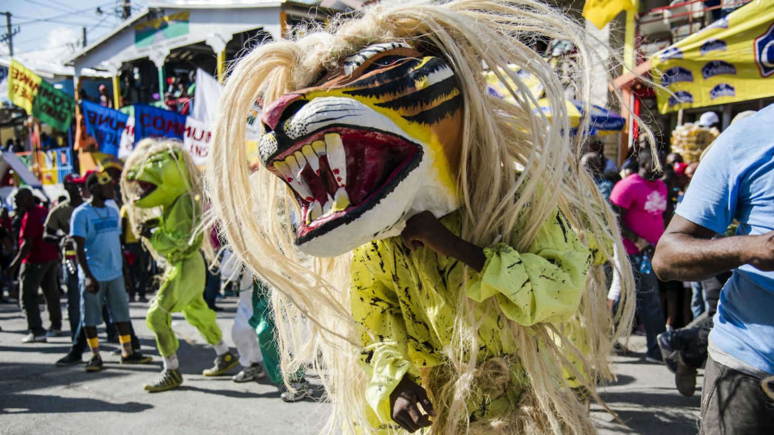 Haitian artists give everything to Jacmel carnival 