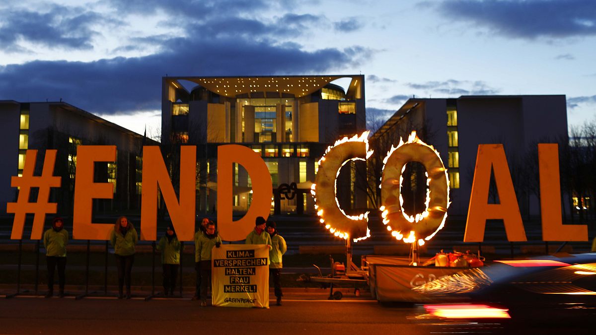 Greenpeace demonstriert für Ende des Kohle-Stroms