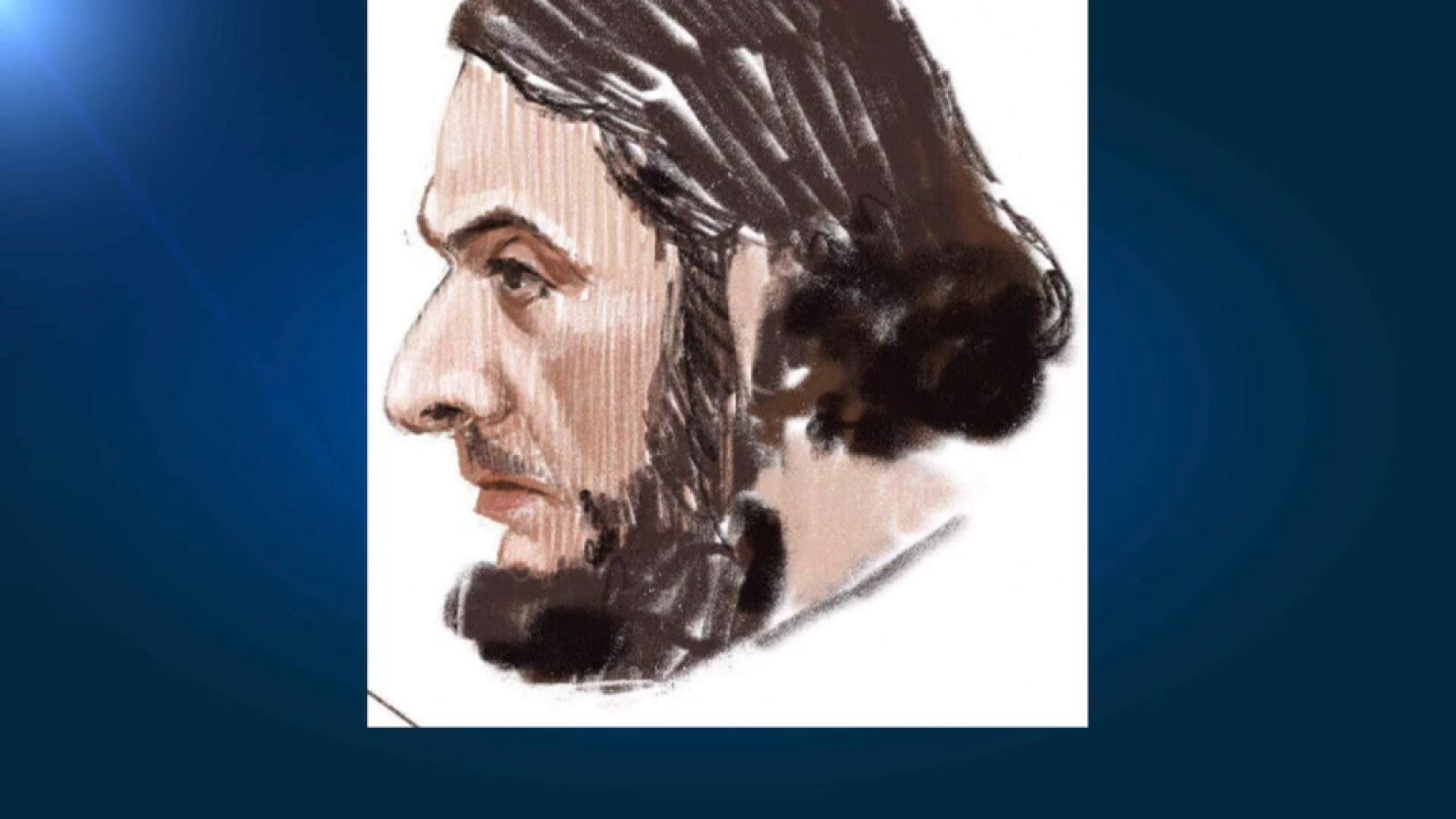 Ritratto di Salah Abdeslam sul banco degli imputati a Bruxelles