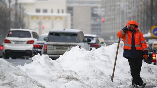 Москва оправляется от последствий мощного снегопада