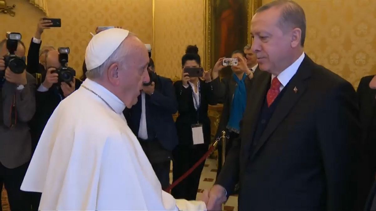 Визит Эрдогана в Ватикан