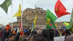 Erdoğan'a Vatikan'da protesto