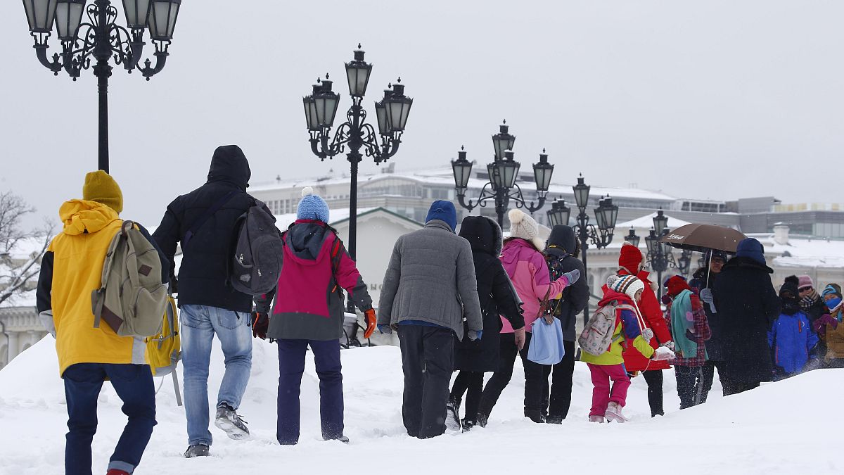 Há mais de 60 anos que não caía tanta neve em Moscovo