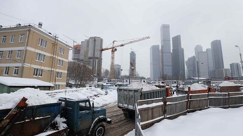 Nevão em Moscovo