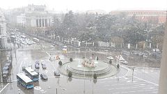 Heavy snow causes disruption in Madrid