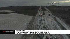 Carambolage géant au Missouri
