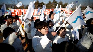 أولمبياد بيونغ تشانغ الشتوية: علم واحد للكوريتين يستفز طوكيو