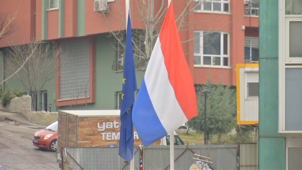 Holanda termina missão diplomática na Turquia
