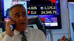 Stock market turmoil: European markets tumble after Dow Jones takes biggest hit since financial crisis