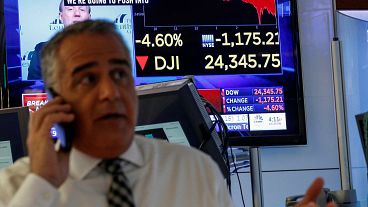 Stock market turmoil: European markets tumble after Dow Jones takes biggest hit since financial crisis