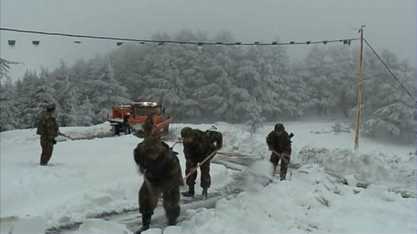 Schnee in Algerien Schnee in Algerien