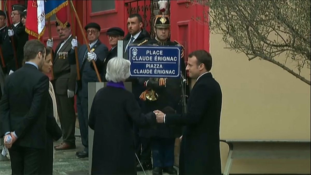 Macron rinde homenaje al prefecto asesinado Claude Érignac