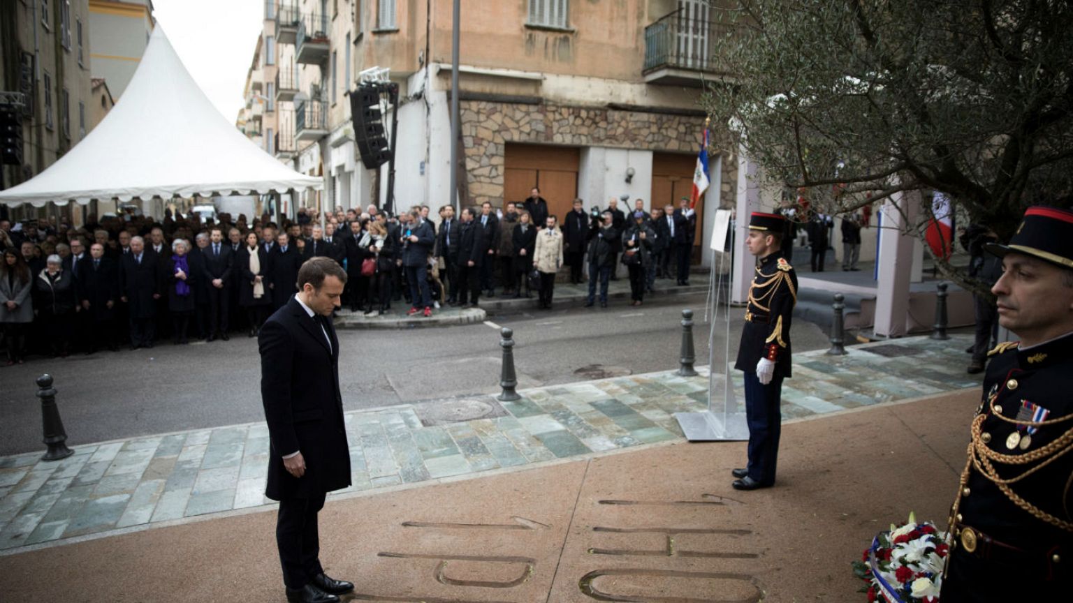 Κορσική: Μήνυμα ενότητας της χώρας από τον Εμανουέλ Μακρόν 