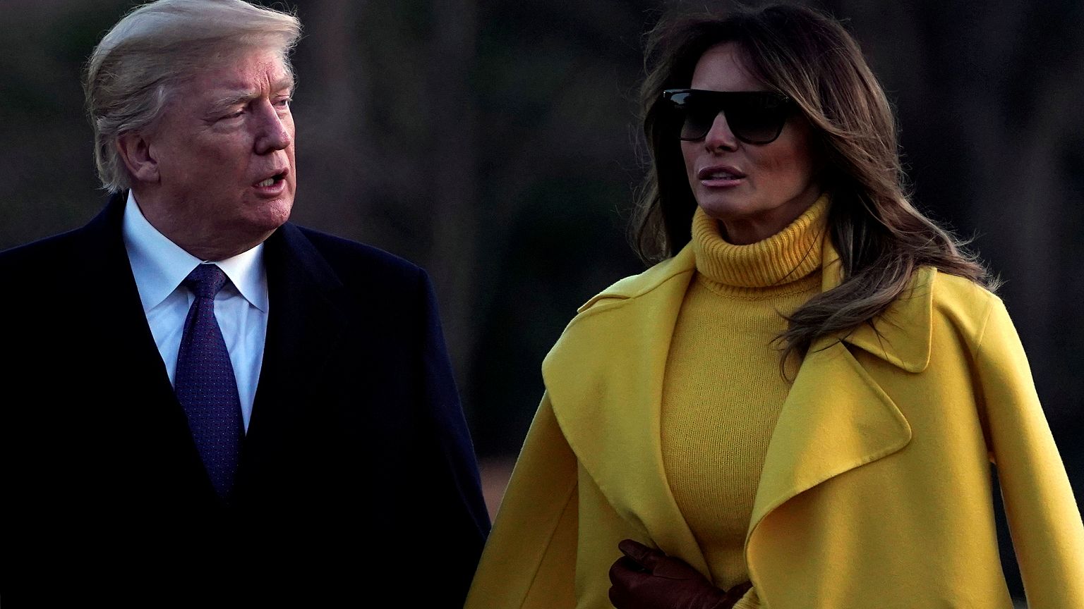 Melania and Donald Trump