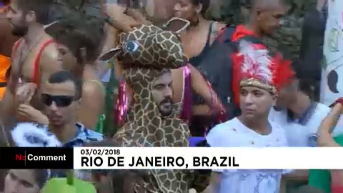 Jelmezek kavalkádja a brazil karneválon