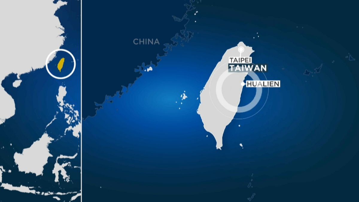 Taiwan: terremoto di magnitudo 6,4. Almeno due morti e 150 feriti