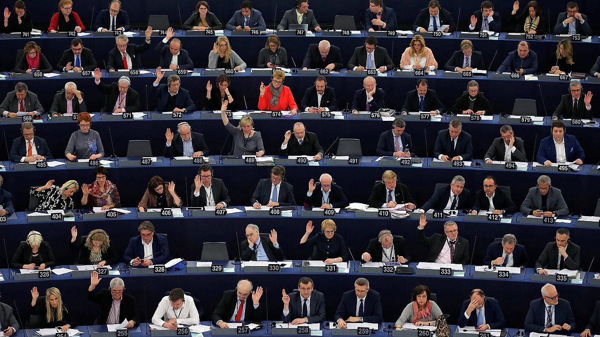 Vote en session plénière du Parlement européen