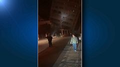 شاهد صور الزلزال الذي ضرب تايوان