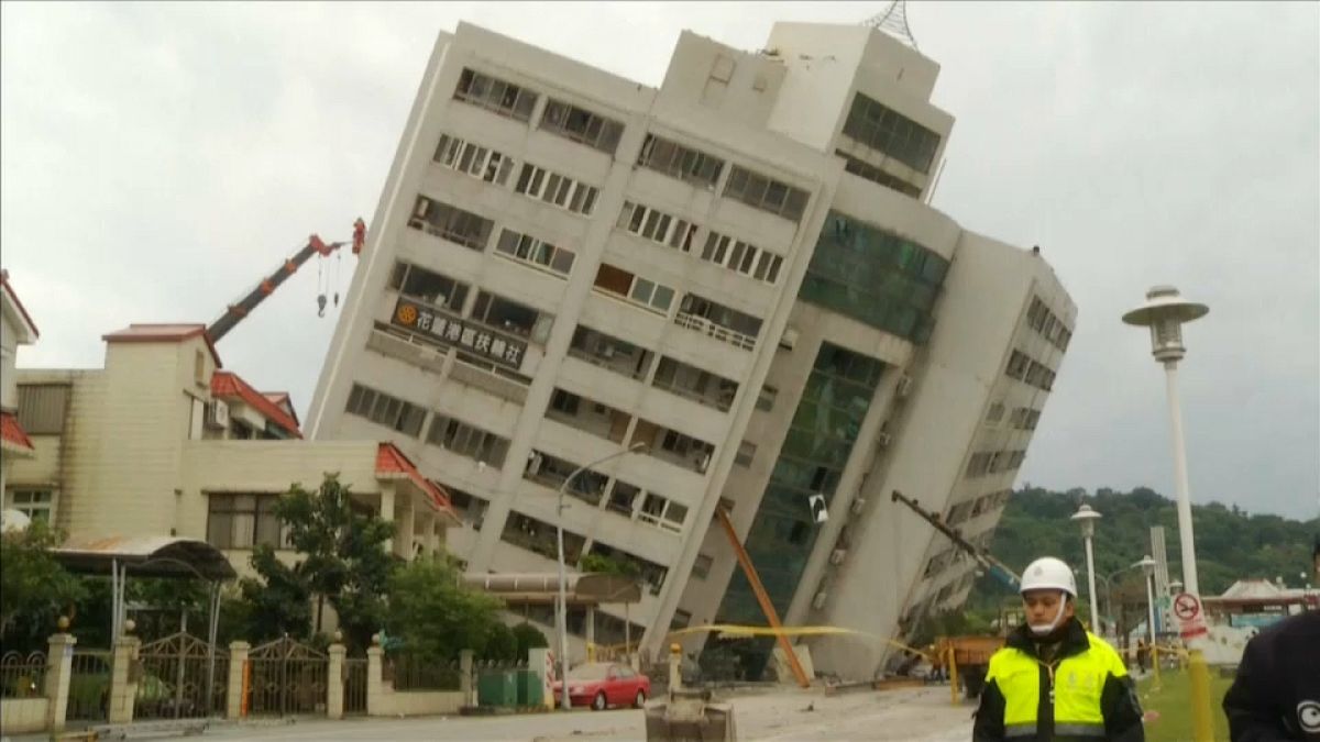 شاهد: كيف أصبح فندق في تايوان بعد الزلزال المدمر الذي أودى بحياة 5 أشخاص