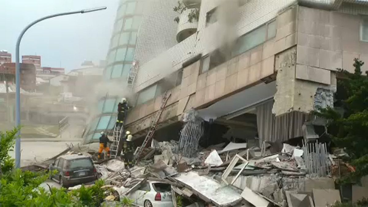 Tajvani földrengés: Halálos áldozatok
