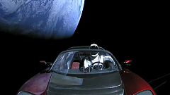 Starman dans l'espace