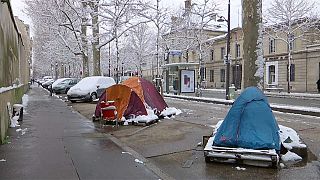 A Paris, vague de froid cruelle pour les sans-abris