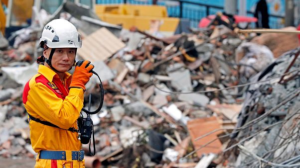 Peligroso rescate de decenas de desaparecidos en Taiwán Peligroso rescate de decenas de desaparecidos en Taiwán