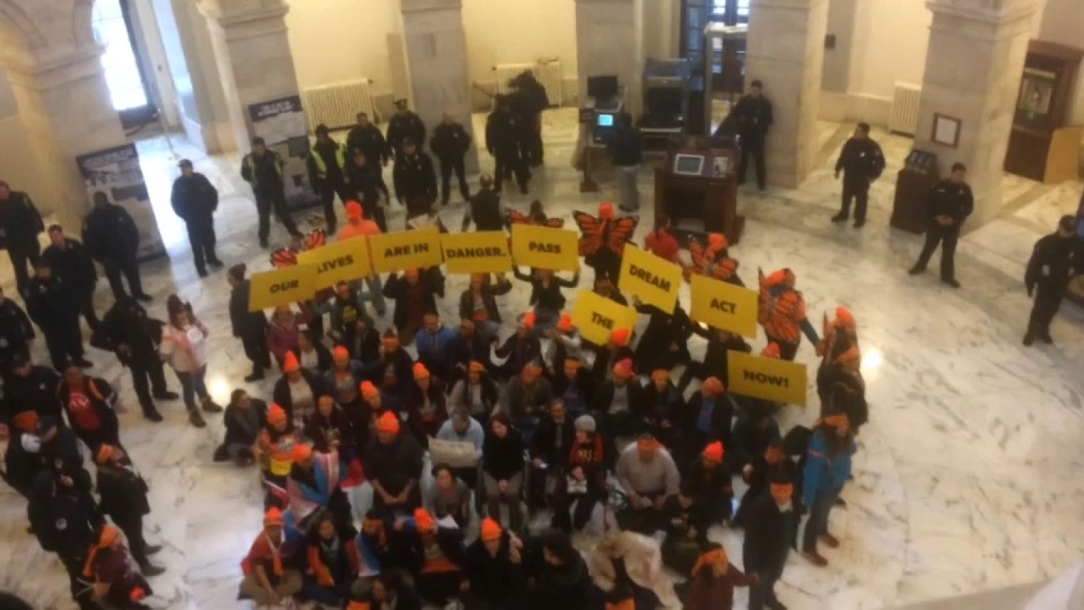 Acuerdo presupuestario en el Senado sin solución para los 'dreamers'