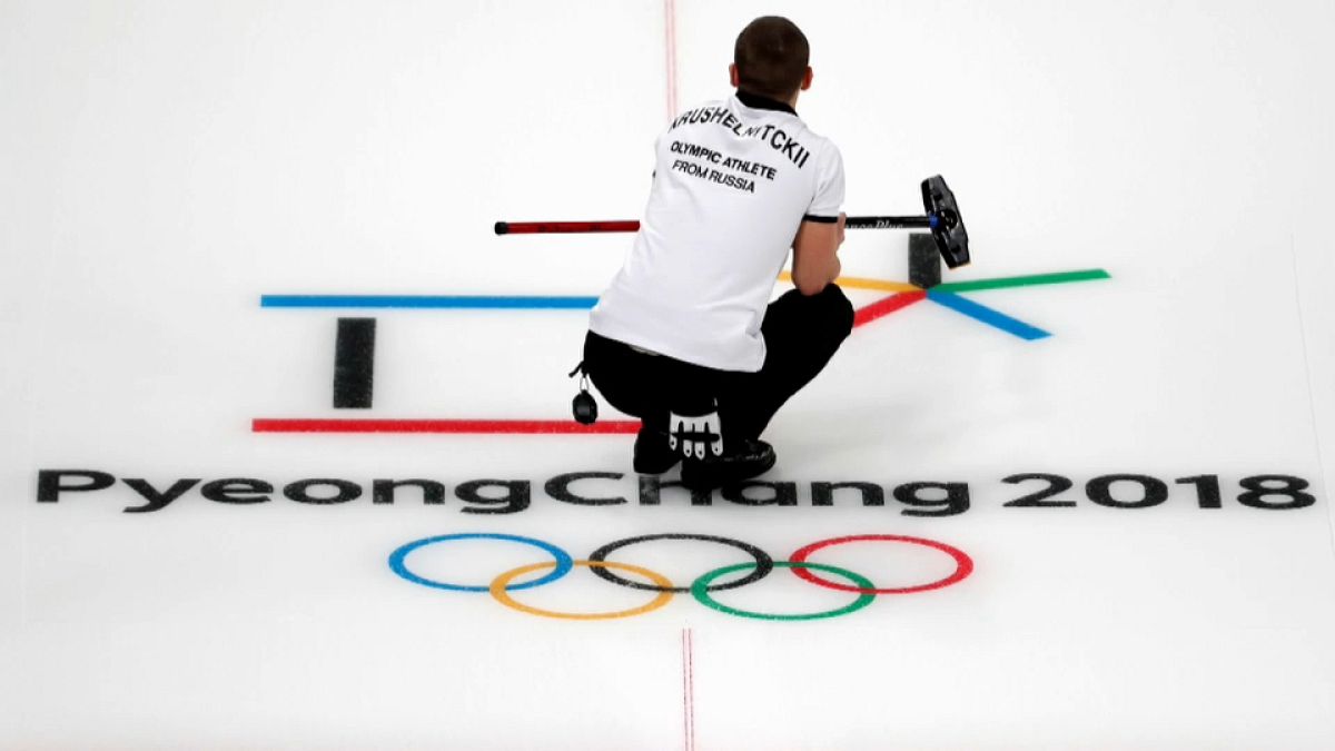 Mixed doubles curling is one of four new events at the Olympics