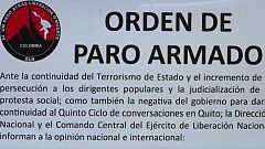 El ELN amenaza con bloquear el territorio colombiano