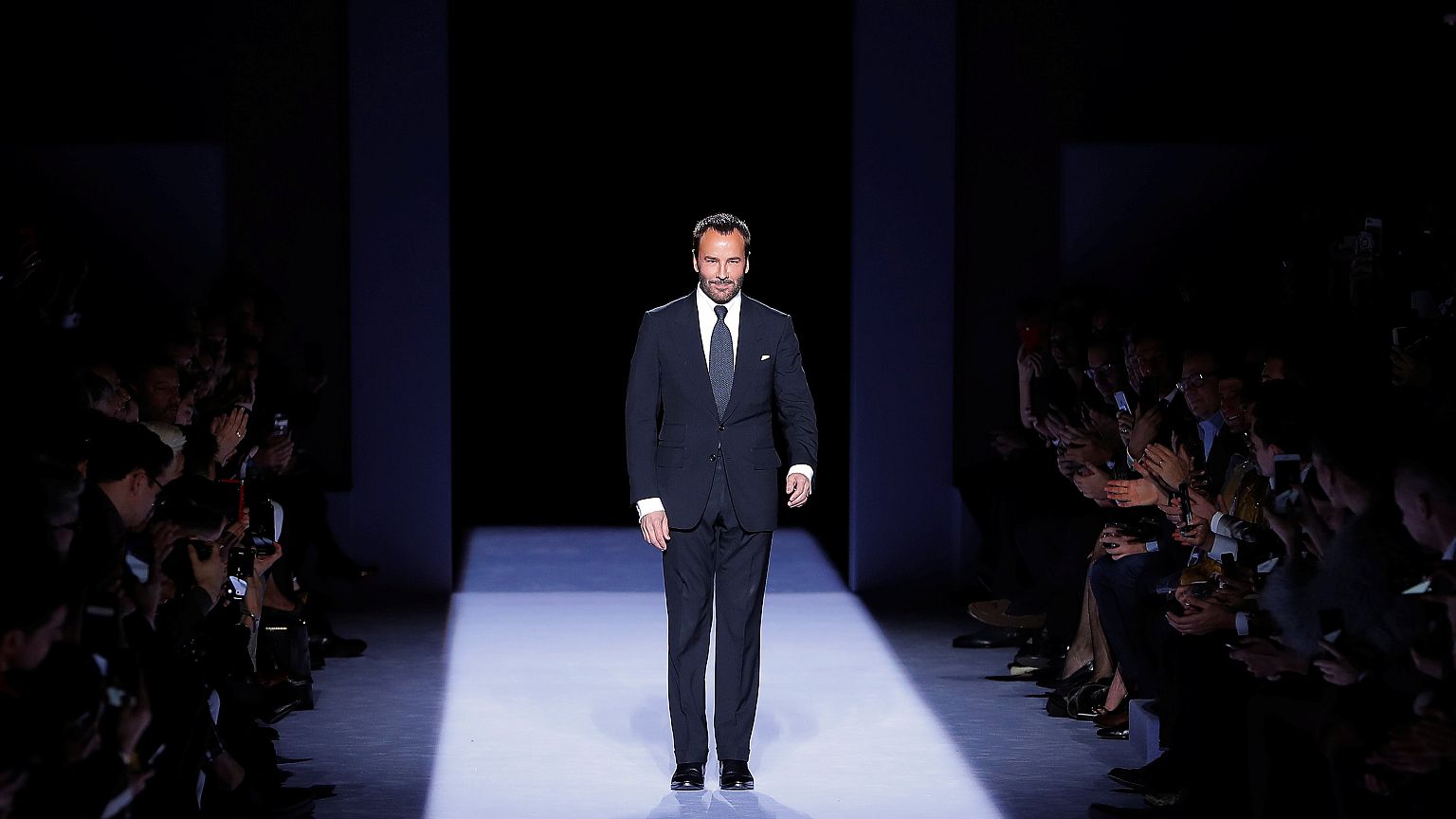 Premier défilé homme de Tom Ford à New York 