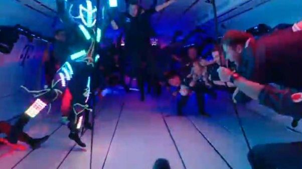 World’s first dance club in zero gravity takes off World’s first dance club in zero gravity takes off