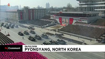 Kuzey Kore ordusunun 70. kuruluş yıl dönümü