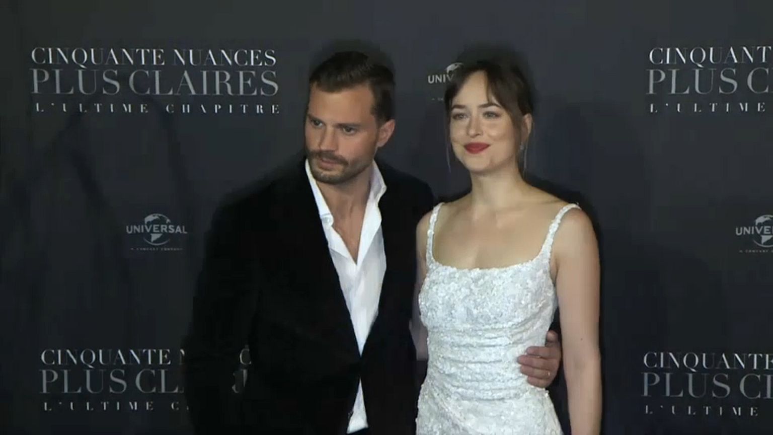 Paris acolheu estreia mundial de novo "50 Sombras"