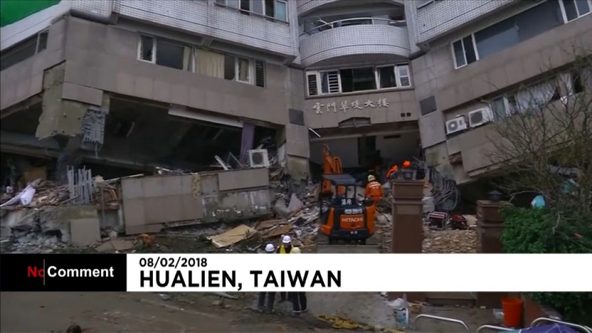 Search and rescue operations continue after a 6.5-magnitude earthquake hit Taiwan's Hualien County.