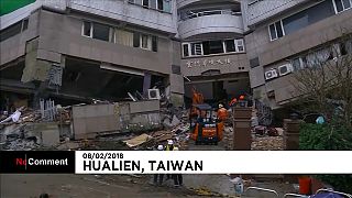 Search and rescue operations continue after a 6.5-magnitude earthquake hit Taiwan's Hualien County.