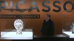 Picasso-Keramik im Louisiana-Museum in Kopenhagen