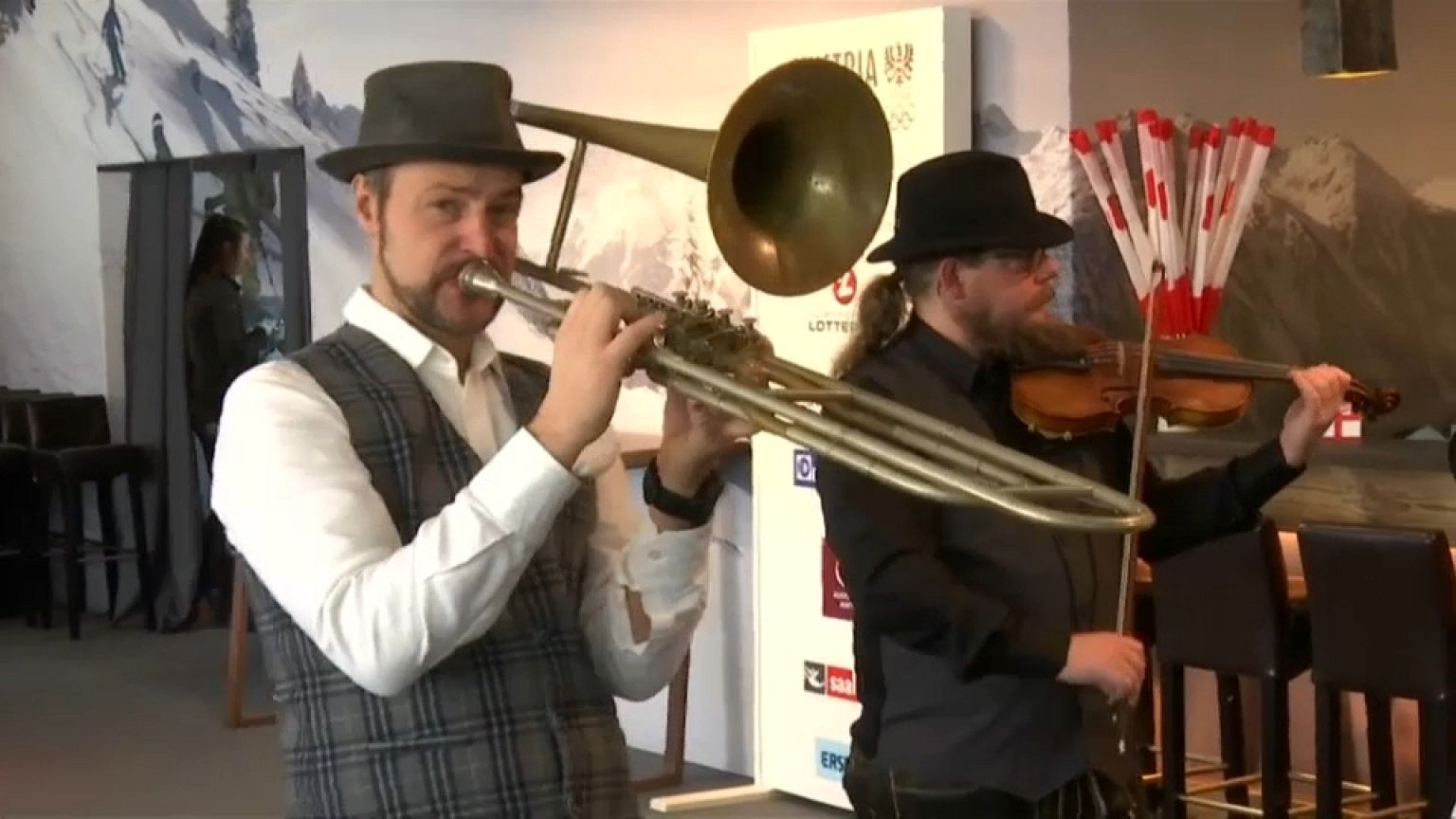 Musi und Schwarzbrot: Olympische Gastlichkeit